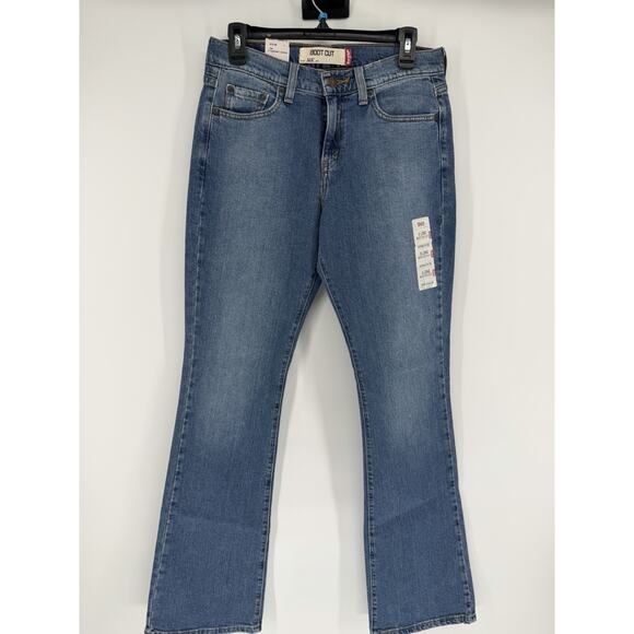 Levi's Denim - Levi's 515 Boot Cut Stretch Denim Blue Jeans Womens Size 8 Long Cowgirl Rodeo